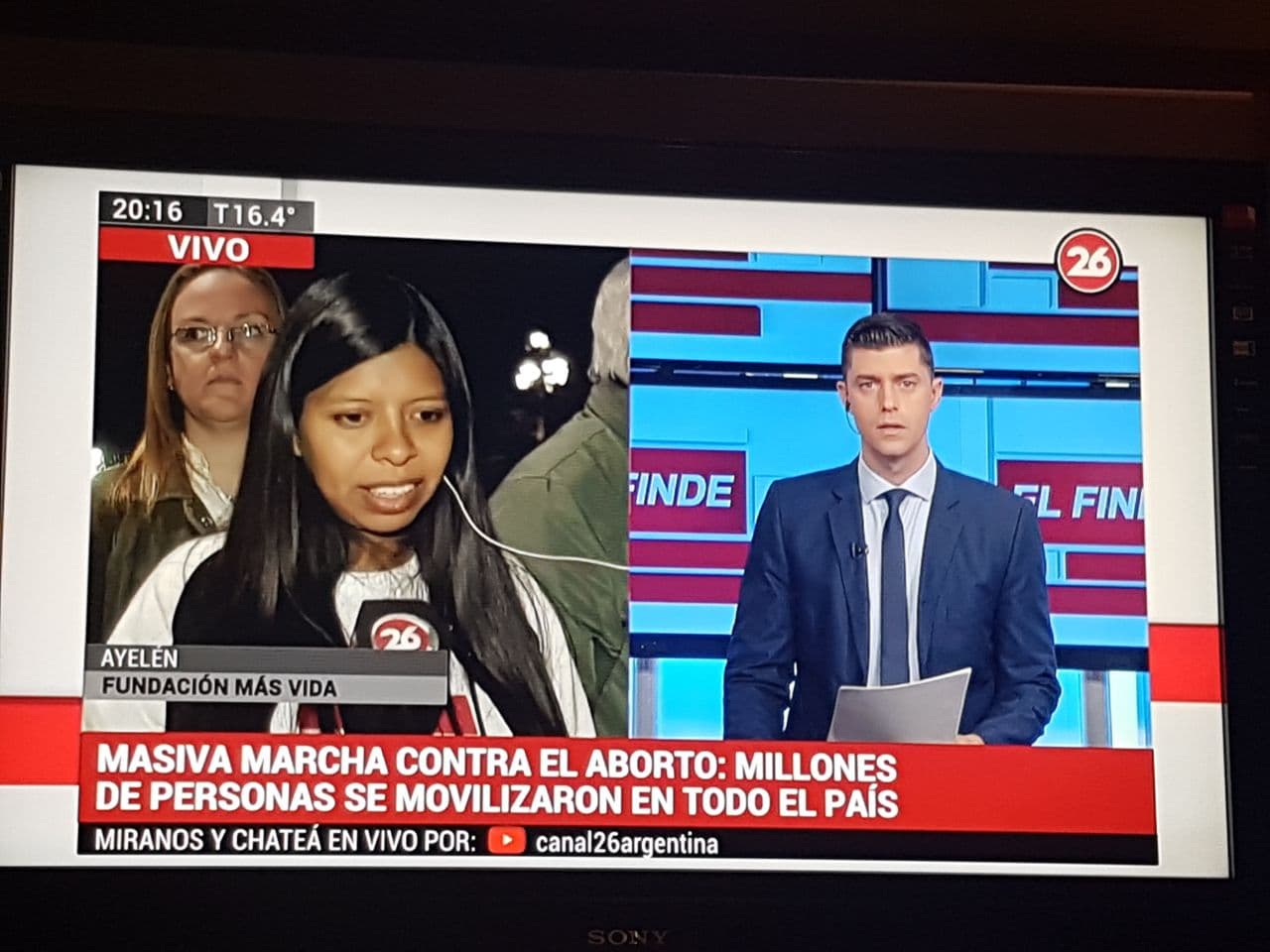 En la tele